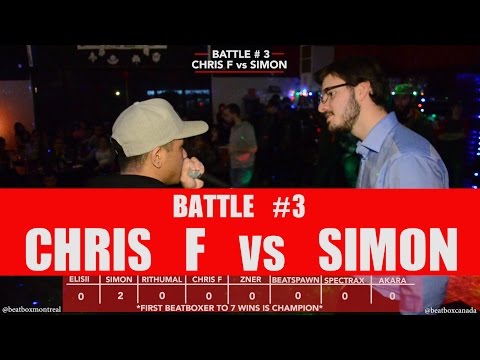Simon vs Chris Fernandez - Beatbox MTL - 7 to Smoke - Battle #3