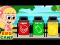 Clean Up Trash Song Good Habits For Kids KidsCamp Nursery Rhymes
