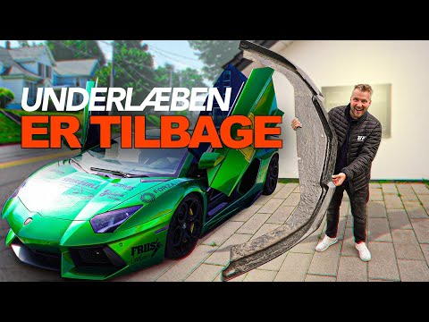 Hvad har Lærke gjort ved Lamborghini Aventadoren ??