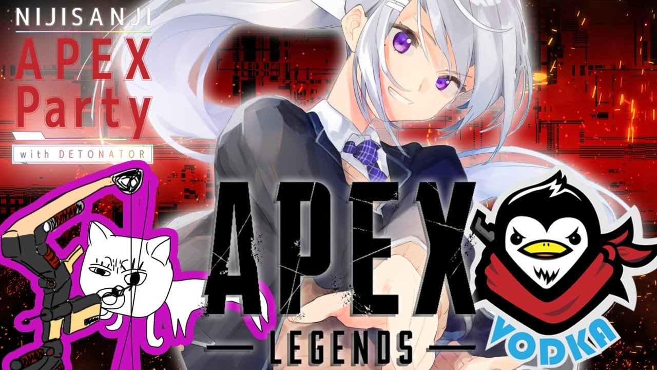 【APEX / #にじPEX】カスタム１日目 w/にゃんたこ&Vodka #関西卍リベンジャーズWIN 【にじさんじ / 樋口楓 】