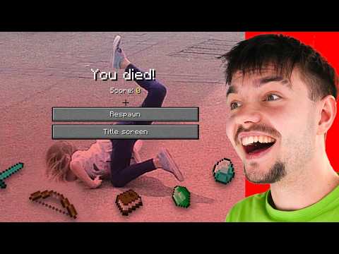 NAJŚMIESZNIEJSZE FILMY z MINECRAFT na ŚWIECIE!😂