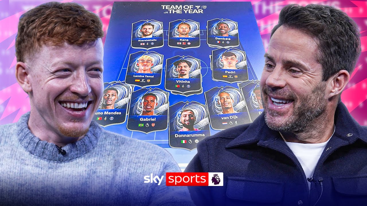 Should Rice and Haaland make the EA Team of the Year? 🤔 | Jamie Redknapp picks his TOTY 2025