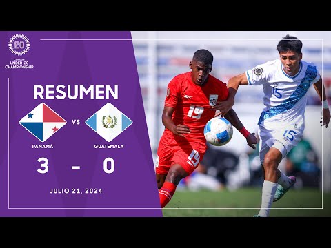 U20Championship 2024 | Panamá vs Guatemala | Grupo C