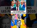 LES 10 AFRICAINS LES PLUS RICHES 2025 Shorts Richestmen Forbes Forbesmagazine Top10 Dangote