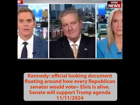 Kennedy on senate recess appointments, vote for senate majority leader = Elvis is alive, Schumer