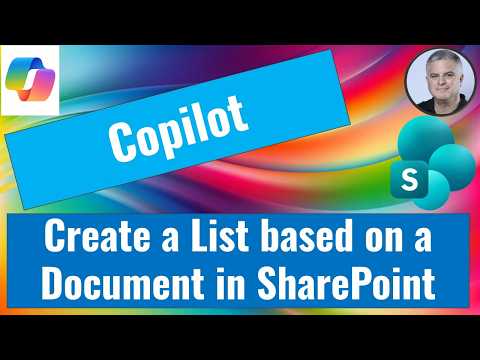 SharePoint: Convert Documents to a List SharePoint: Convert Documents to a List