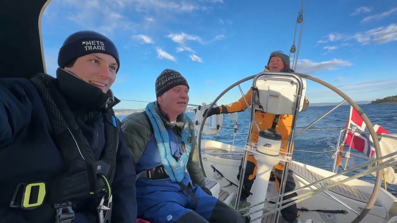 Winter regatta cancelled, but on the fjord it feels like spring