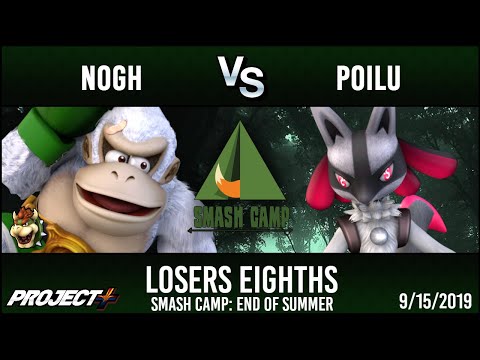 Smash Camp 2019 (Losers Eighths): Nogh (DK/Bowser) vs Poilu (Lucario)