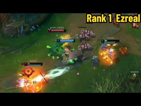 Rank 1 Ezreal: How to Kill Enemy at Level 1!