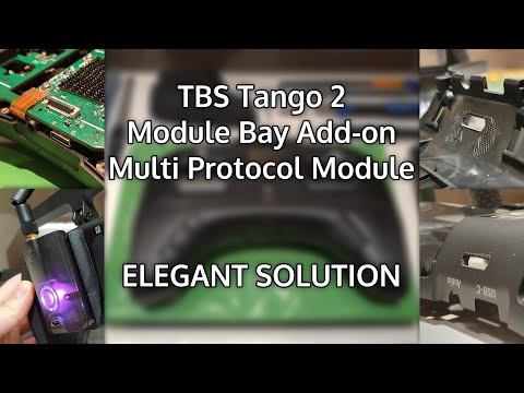 TBS Tango 2 Module Bay Add-on for ExpressLRS or Multiprotocol (elegant solution)