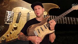 How to wire a series/parallel switch for humbucker pickups (guitar hack #2)