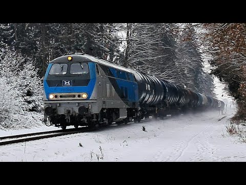 Nach Schneechaos - Winterzauber im Linienstern, OMV im Hochbetrieb - SmartRails Comeback mit BR215