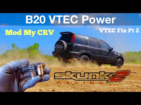 B20 VTEC CRV Skunk2 Lost Motion Assembly Install & ACL oil pump Results / Honda Rd1 B-Series Mod MY