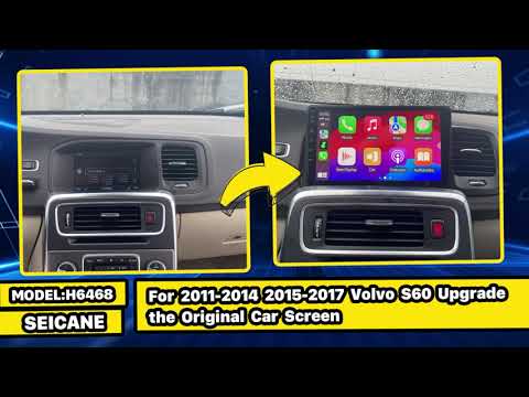 Enhance Your Volvo S60 2011-2017! Discover Android 13.0 Stereo GPS Navigation System Installation