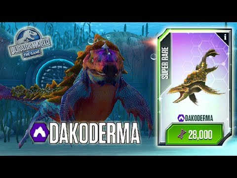 Dakoderma Max Level - Jurassic World The Game