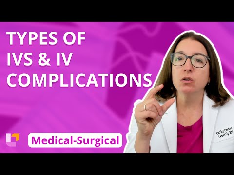IV Catheters & IV Complications: Cardiovascular System - Medical Surgical | @LevelUpRN