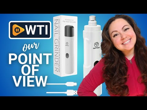 Dog Nail Grinder with 2 LED Light - WTI product video review
