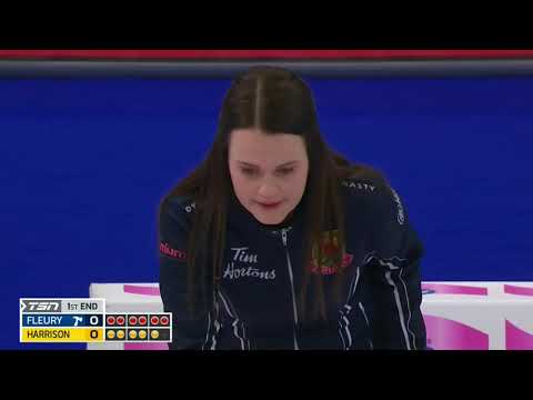 Draw 11 - 2021 Tim Hortons Curling Trials = Fleury vs. Harrison