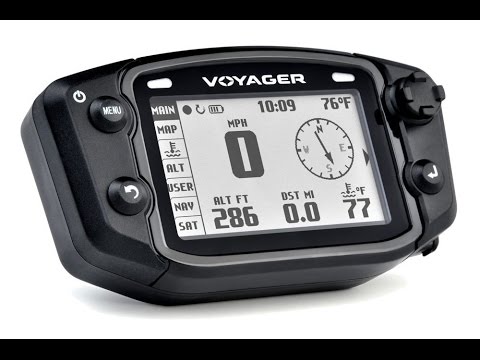 Trail Tech 912-2018 Voyager Stealth Black Moto-GPS Computer