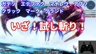 [ディバイドクエスト]新調装備でソダムを試し斬り[ガデエテマナアブクラマークグランド]