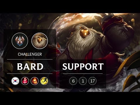 Bard Support vs Alistar - KR Challenger Patch 9.4