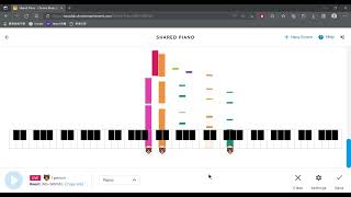 Shared Piano   Chrome Music Lab
