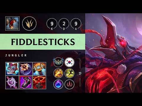 Fiddlesticks Jungle vs Skarner - KR Challenger Patch 25.S1.2