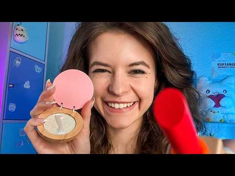 ASMR - Beste FREUNDIN schminkt DICH 🥰 (Holzschminke) 💄