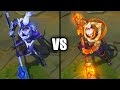 PROJECT Jax vs God Staff Jax Skins Comparison (League of Legends)