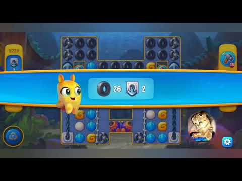 Fishdom 2022, no Boosters,  9729  level  -  прохождение без бустеров,  9729  уровень.