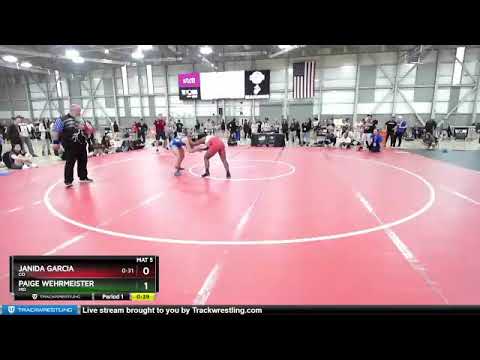 65 Lbs Quarterfinal - Janida Garcia, CO Vs Paige Wehrmeister, MO D46e