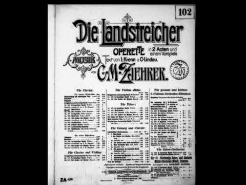 Carl Michael Ziehrer - Mimi-Walzer aus der Operette 'Die Landstreicher', Op.489 (2)