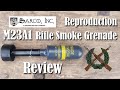 Review M23A1 Rifle Smoke Grenade From Sarco Inc