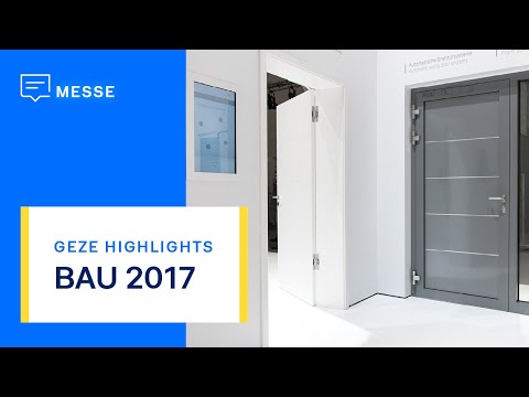 GEZE auf der BAU 2017 | Smart Building – So sieht das Haus der Zukunft aus