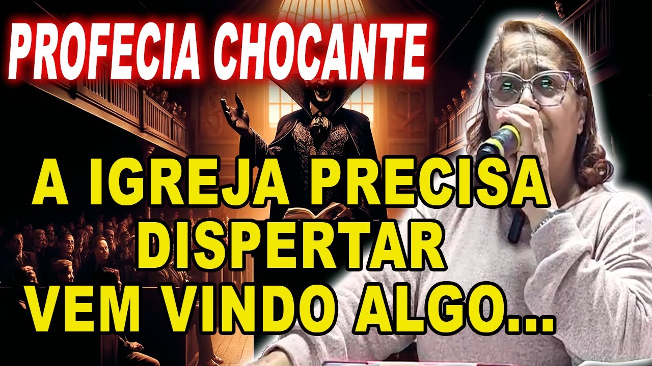 A IGREJA PRECISA DISPERTAR VEM VINDO ALGO... MUITO FORTE - Cristina Maranhão