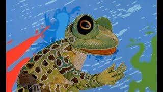 Cover art for frog summer