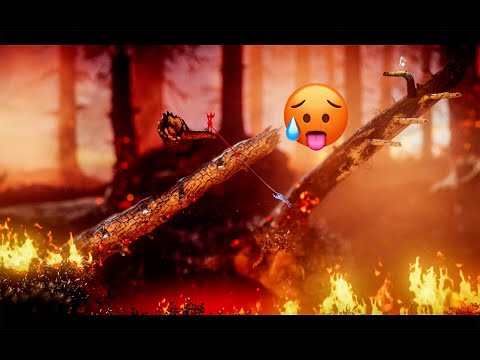 Unravel 2 Part 7 (Trying to escape a forest fire!)