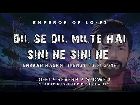 LOFI+SLOWED+REVERB DIL SE DIL MILTE HAI (SINI NE) EMRAAN HASHMI LO-FI SONG || EMPEROR OF LOFI