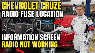 How to Fix Chevrolet Cruze Information Screen Not Working (Radio Fuse)