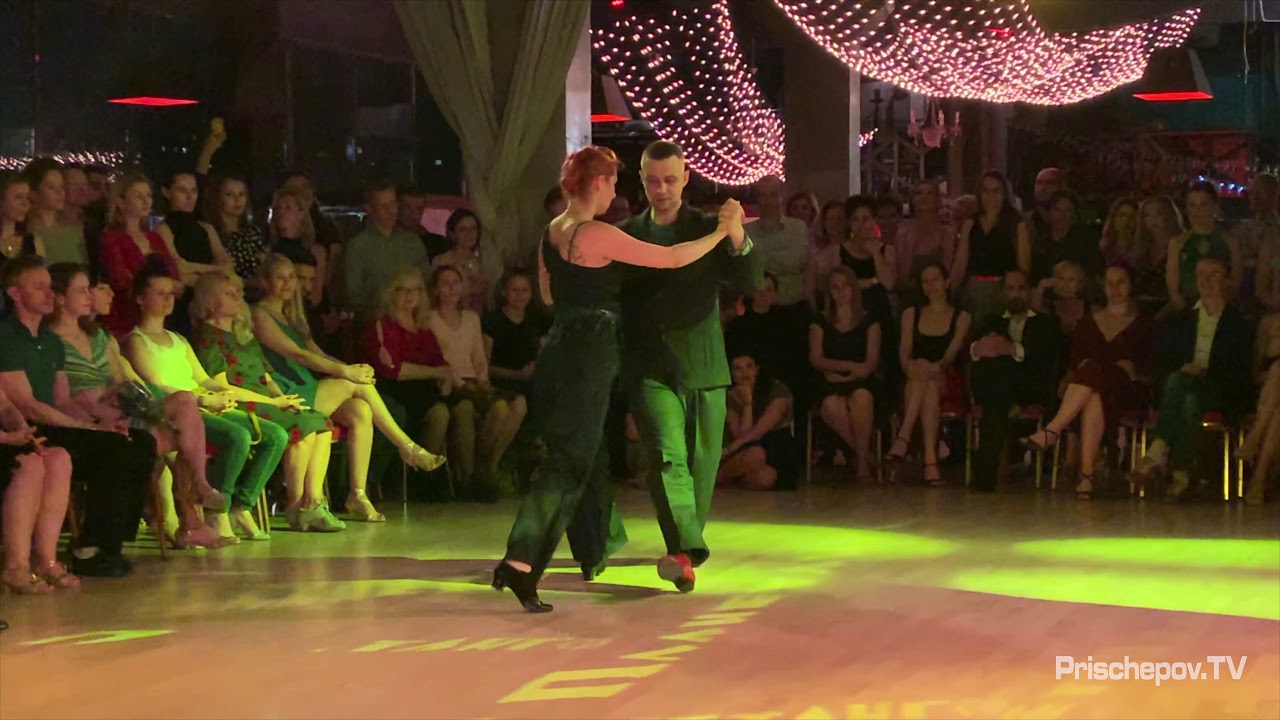 Video thumbnail for Alex Krupnikov & Ekaterina Lebedeva, 3-4, Russia, Moscow, milonga «Ideal», planetango, 17.05.2019