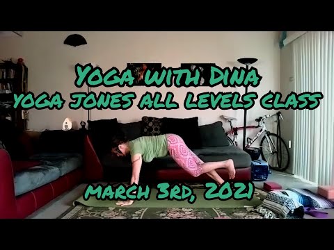 YWD - Yoga with Dina 03.03.2021 Yoga Jones All Levels Class "Lunchtime Special"