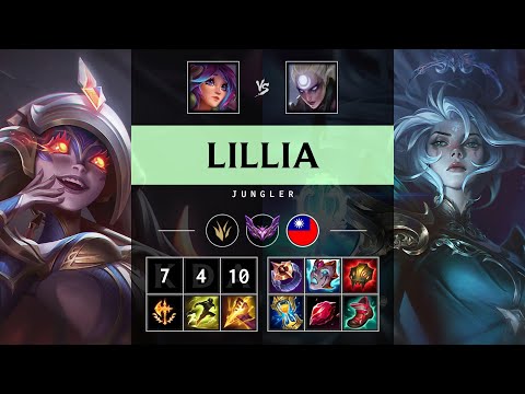 Lillia Jungle vs Diana - TW Master Patch 25.17