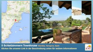 preview picture of video '5 Schlafzimmern Townhouse zu verkaufen in Vilardida, Tarragona, Spain'