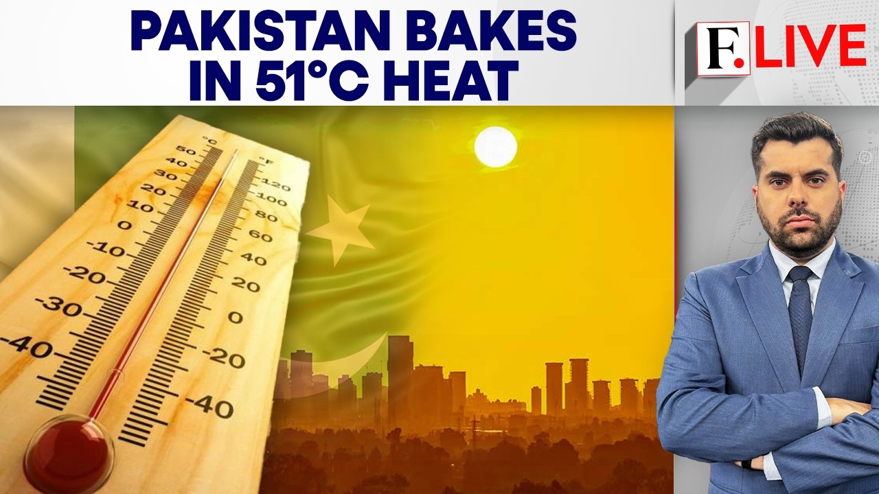 Pakistan: Sindh Heatwave Pushes Temperatures Above 50 °C | Firstpost Live | N18G