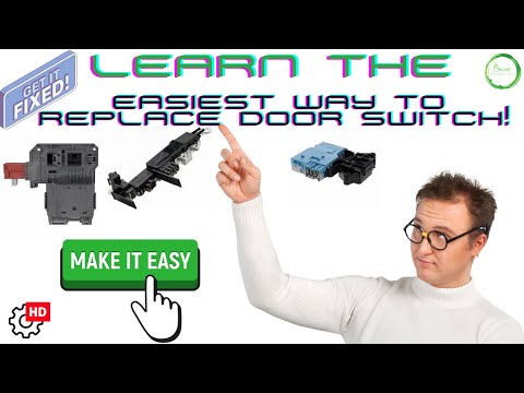 Learn How To Replace Door Switch on Front Load Washer (THE EASY WAY!)
