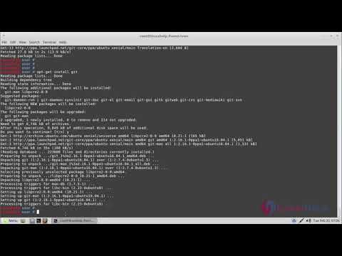 How to install Git Repository on Linux Mint 18.3 | LinuxHelp Tutorials