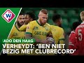 Doelpuntenmachine Verheydt niet bezig met clubrecord: 'Maar zou zeker mooi zijn' - OMROEP WEST SPORT