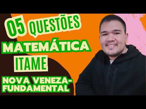 🔥 Concurso de Nova Veneza-GO: Resolução de 5 Questões de Matemática (Nível Fundamental)