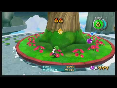 [World Record - 20.930 Points] Super Mario Galaxy 2 - Fluffy Bluff Galaxy - Chimp’s Stomp Challenge