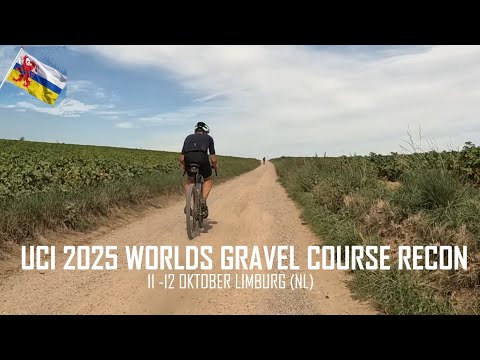 UCI WK gravel 11 12 Oktober 2025 Beekdaelen course recon "turn by turn"